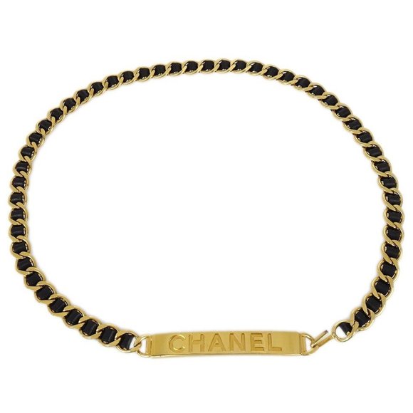 Chanel Gold Chain Belt Small Good 98P 131753 - Picture 1 of 8
